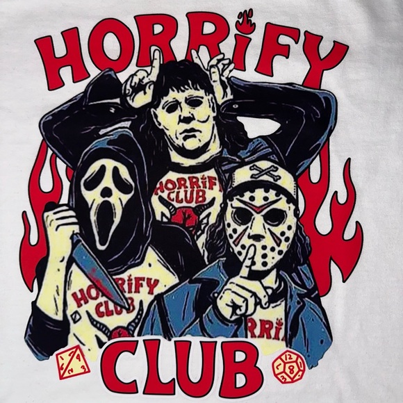 Horrify Club Tee Shirt👹 - Picture 3 of 3